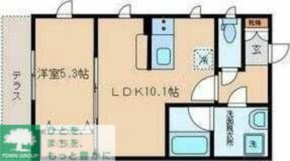 アン・ウィスタリアの物件間取画像